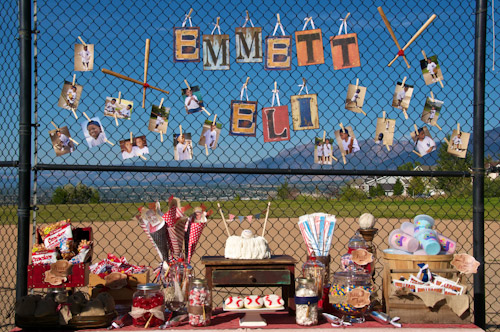 A Blissful Nest Vintage Baseball Party-1