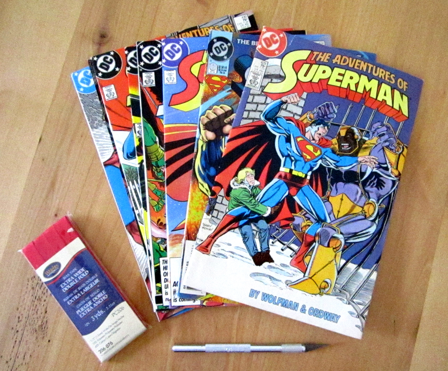 DIY Tutorial} Comic Book Bunting | A Blissful Nest