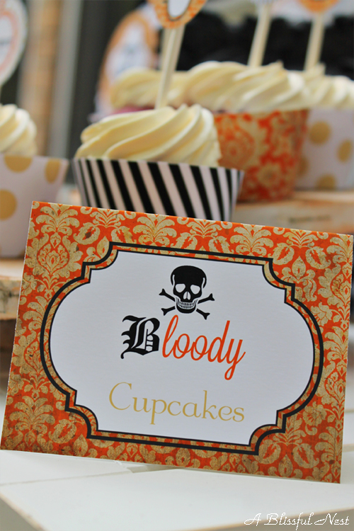 A Blissful Nest - Boo Halloween Party Decorations