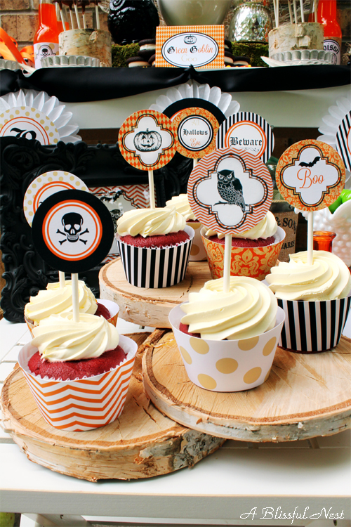 A Blissful Nest - Boo Halloween Party Decorations