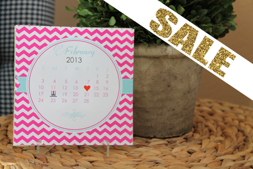 Desk Calendars - A Blissful Nest