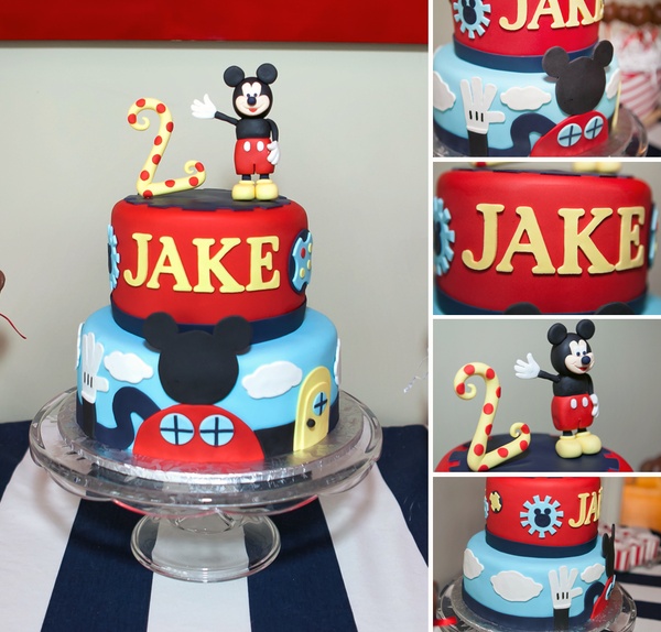 Mickey Mouse Party cake