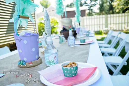 Little Mermaid Aril Inspired Birthday Party - A Blissful Nest