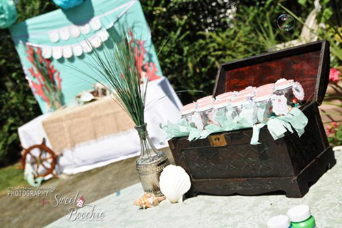 Little Mermaid Aril Inspired Birthday Party - A Blissful Nest