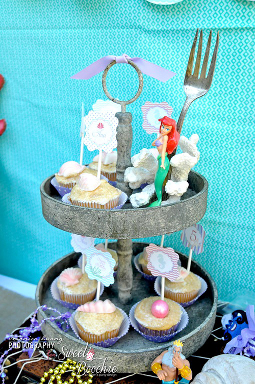 Little Mermaid Aril Inspired Birthday Party - A Blissful Nest